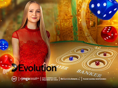 Evolution Unveils Bac Bo, An Unique Dice Baccarat Live Casino Game