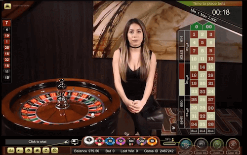 Live roulette dealer online