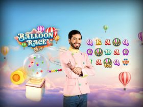 EVOLUTION-LAUNCHES-BALLOON-RACE,-COLOURFUL,-LATEST-GENERATION-ONLINE-SLOT-WITH-LIVE-BONUS-ROUND__